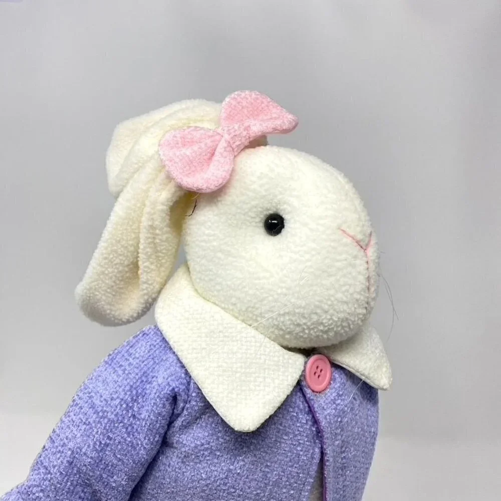 Target Bunny Rabbit Plush Pink Bow Home Decor